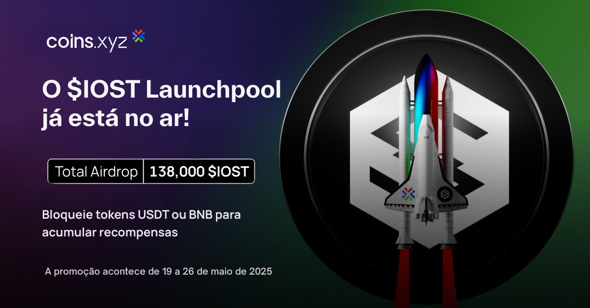 138.000 $IOST Disponíveis no Launchpool!