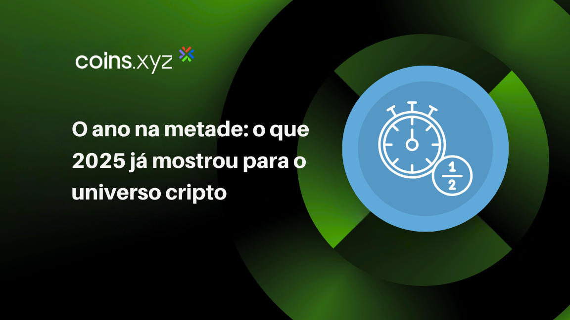 O ano na metade: o que 2025 já mostrou para o universo cripto