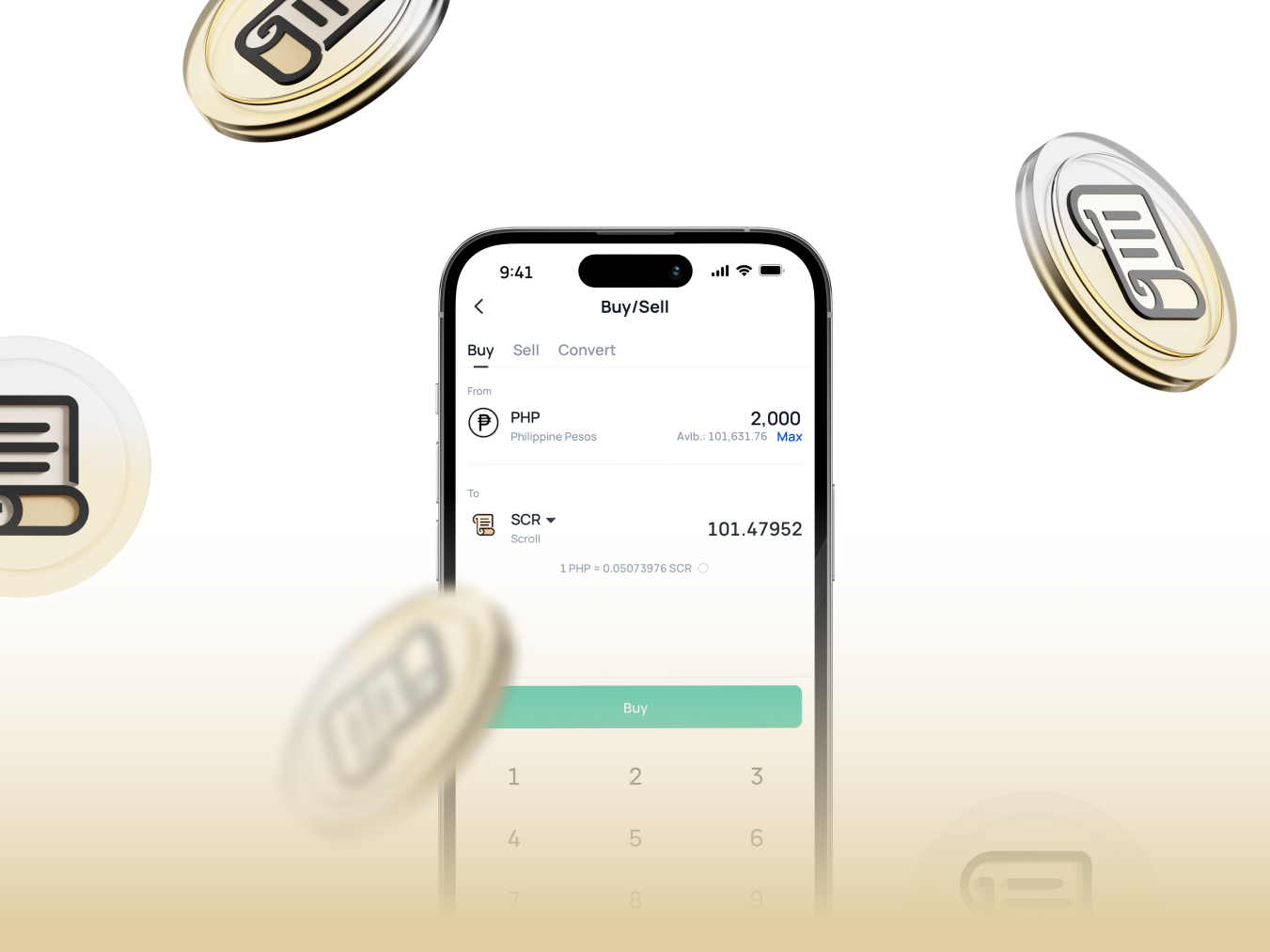 $SCR Convert and Win!
