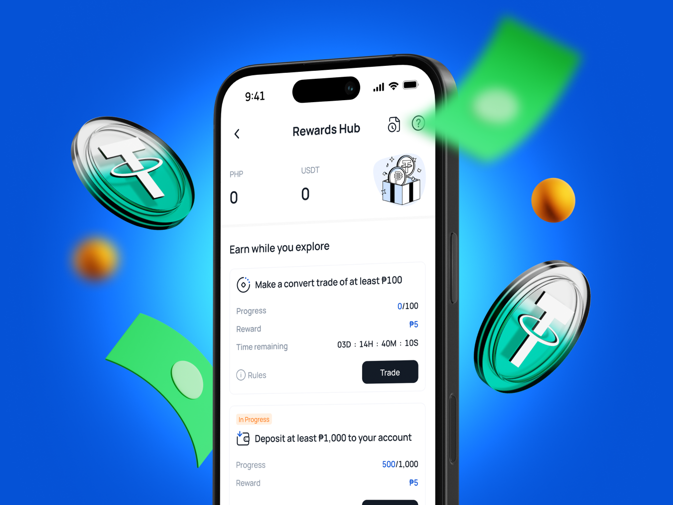 Rewards Hub: Your Gateway to Crypto and Peso Rewards on Coins.ph!
